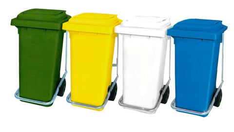 Pattumiere 120 L ⁄ 240 L - Polietilene alta densità HDPE