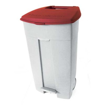 Contiplast - Contenitore mobile a pedale - 120 L.