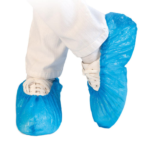 Copriscarpe in polietilene clorurato (CPE) Goffrato