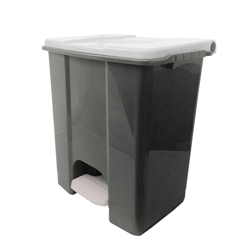 Ecoconti - Contenitore mobile a pedale in plastica riciclata - 60 L.