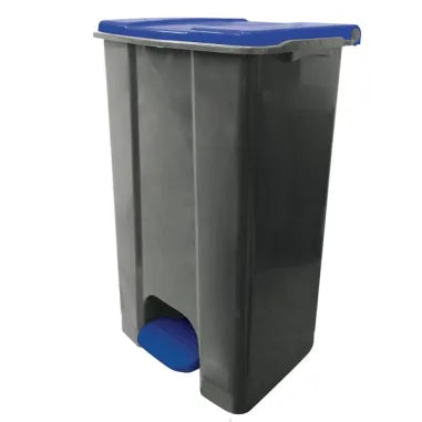 Ecoconti - Contenitore mobile a pedale in plastica riciclata - 80 L.