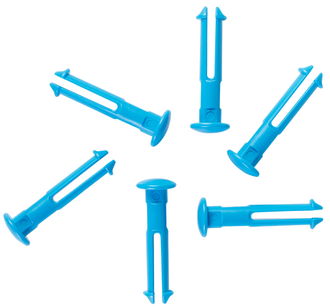 6 Perni di ricambio per il sistema di staffe a parete Hi-Flex 1011x