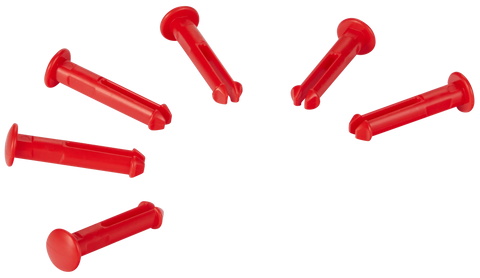 6 Perni di ricambio per il sistema di staffe a parete Hi-Flex 1011x