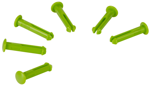 6 Perni di ricambio per il sistema di staffe a parete Hi-Flex 1011x