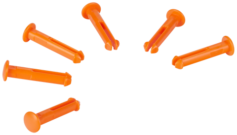 6 Perni di ricambio per il sistema di staffe a parete Hi-Flex 1011x