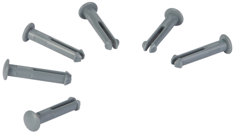 6 Perni di ricambio per il sistema di staffe a parete Hi-Flex 1011x