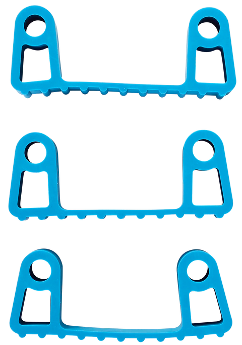 3 Elastici di ricambio per il sistema di staffe a parete Hi-Flex 1011x