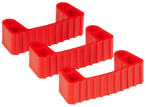 3 Elastici di ricambio per il sistema di staffe a parete Hi-Flex 1011x