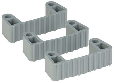 3 Elastici di ricambio per il sistema di staffe a parete Hi-Flex 1011x