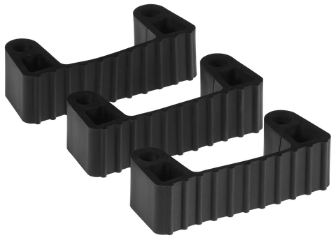 3 Elastici di ricambio per il sistema di staffe a parete Hi-Flex 1011x