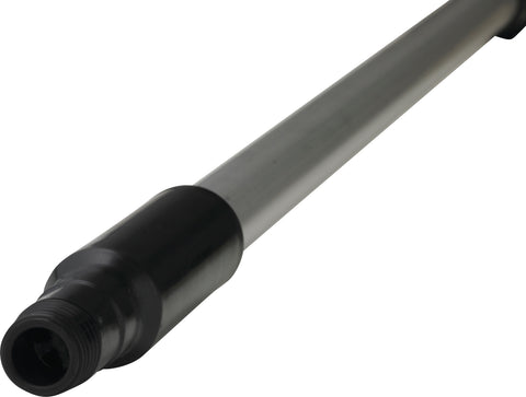 Manico telescopico con passaggio acqua in alluminio 1080 - 1600 mm, Ø32 mm, Nero