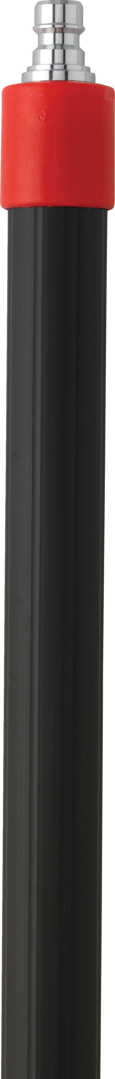 Manico telescopicon in alluminio, con passaggio acqua, attacco rapido (Q), 1600 - 2780 mm, Ø32 mm - Nero