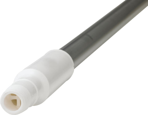 Manico in alluminio con passaggio acqua, Ø31 mm - 1540 mm - Bianco