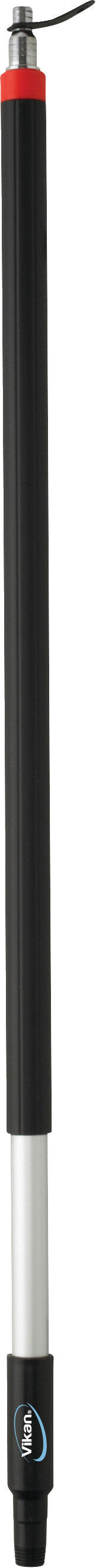 Manico in alluminio con passaggio acqua, 1025 mm, Ø31 mm, Nero