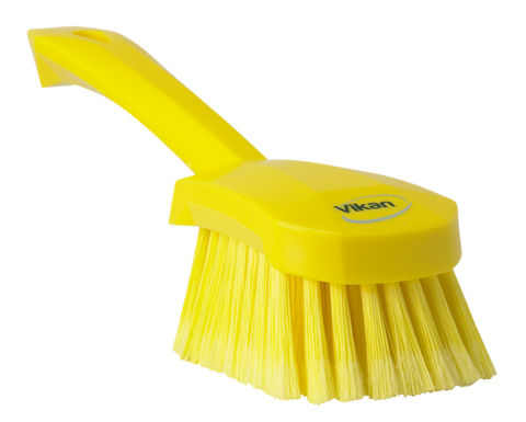 Spazzola con manico corto