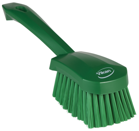 Spazzola con manico corto