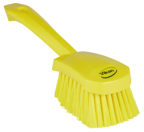 Spazzola con manico corto