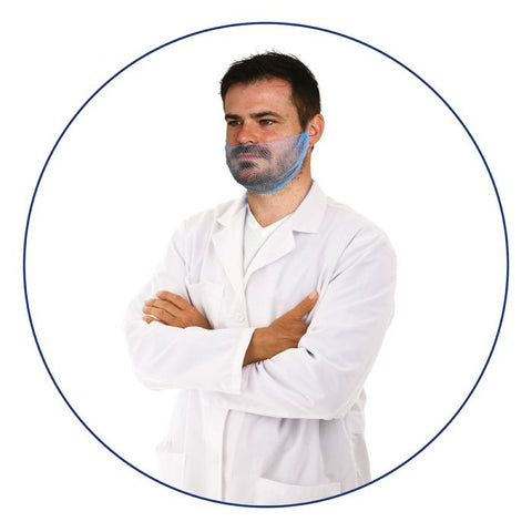 Cuffia per barba - detectabile