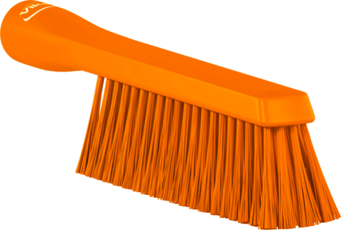 Spazzola a doppia portata, filettata, 260 mm, Morbido/Duro