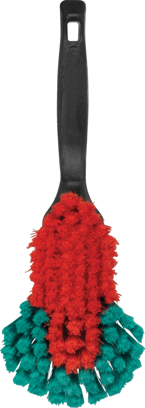 Spazzola con manico ergonomico, 320 mm, Morbido/Sfrangiato