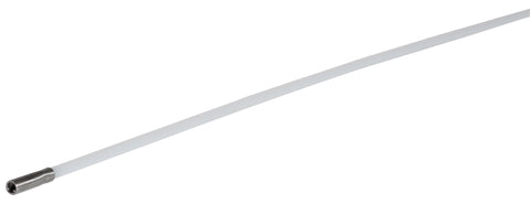 Manico flessibile, nylon , Ø6 mm - 1505 mm, Bianco