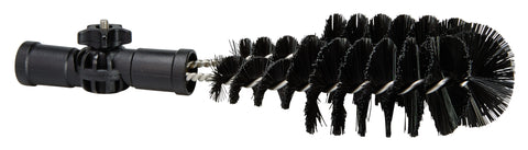 Spazzola per scarico e tubi, 275 mm, Duro, Nero