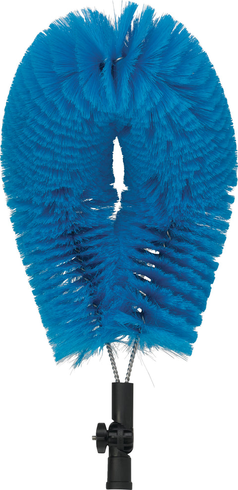 Spazzola tubolare per esterni - 530 mm, Morbido, Blu