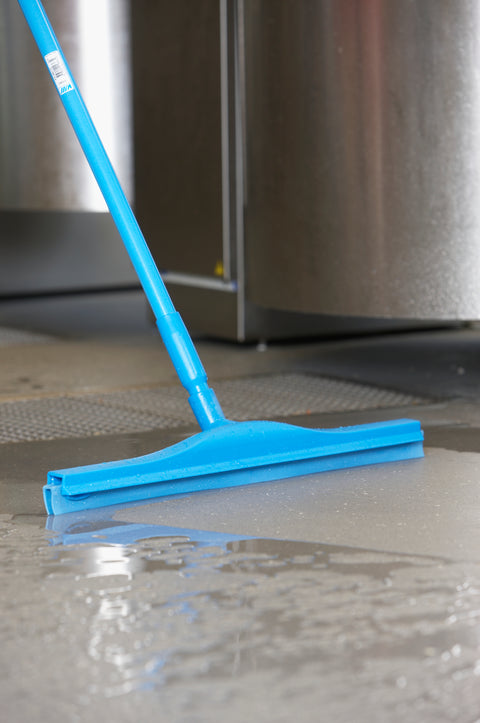 Tira acqua doppia lama con cassetta in gomma - 500 mm