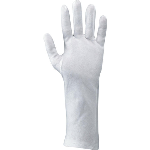 Guanto in cotone bianco