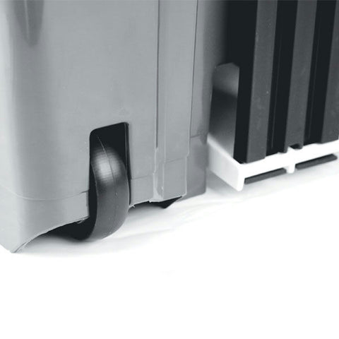 Ecoconti - Contenitore mobile a pedale in plastica riciclata - 60 L.