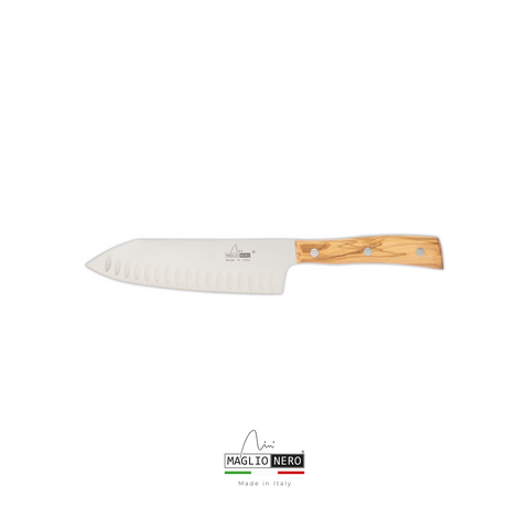 Coltello MAGLIONERO linea ISIDE Prestige mod. SANTOKU cm17