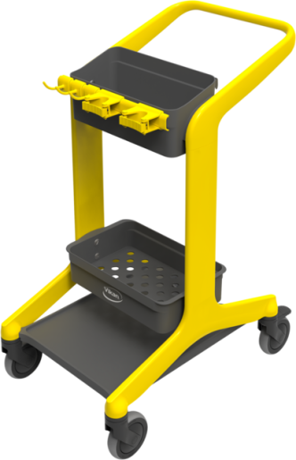Carrello per la pulizia mobile HyGo