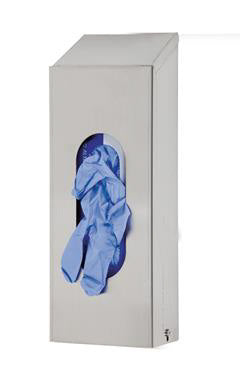 Dispenser monouso in Acciaio Inox - Per guanti (1 scatola)