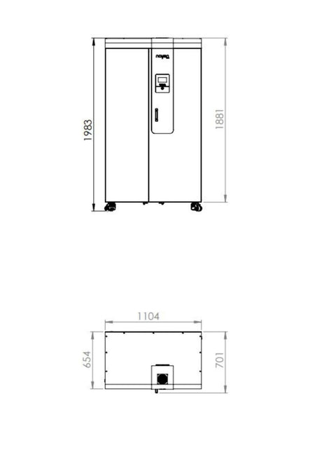 Armadio professionale di disinfezione - Novven™ 3