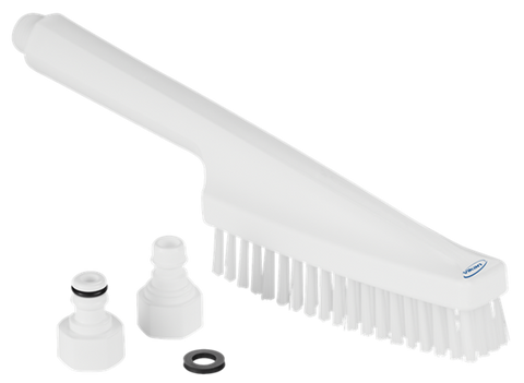 Spazzola con passaggio acqua, 330 mm, Duro