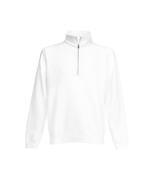 Felpa collo con zip