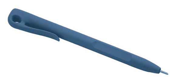 CAT03 - Penna detect con clip - colore blu